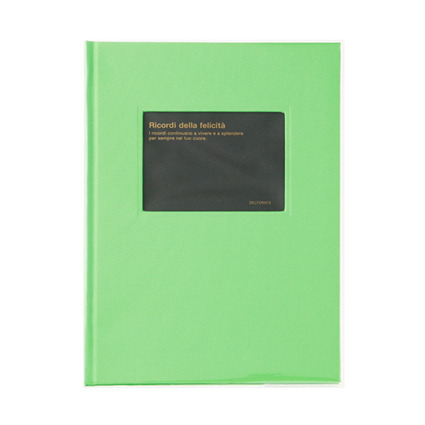 PD cloth-bound frame album (B5 size) Light Green